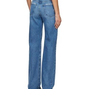 Frame Le Jane Distressed Light Blue Jeans